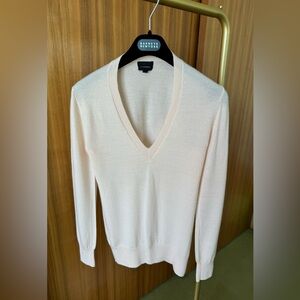 J Crew cashmere womens v neck sweater.